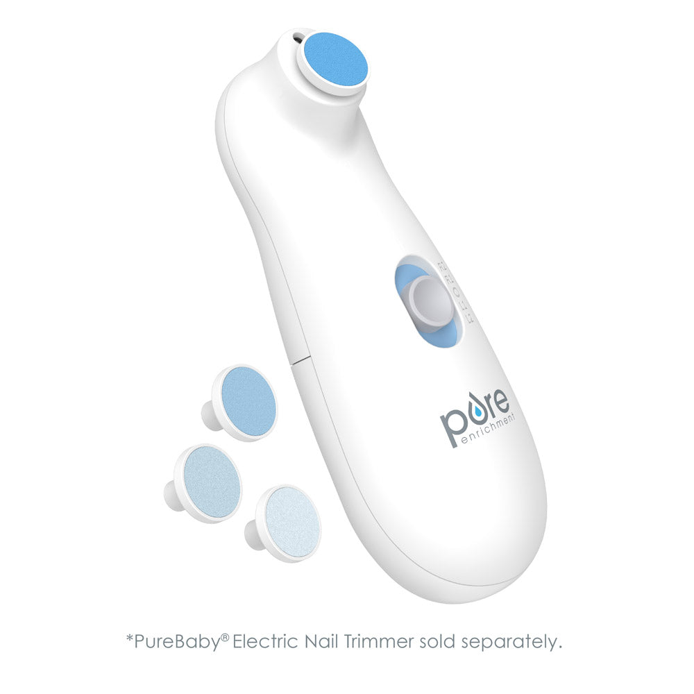 PureBaby® Electric Nail Trimmer - 4-Piece Replacement Filing Pad Set - Image 4