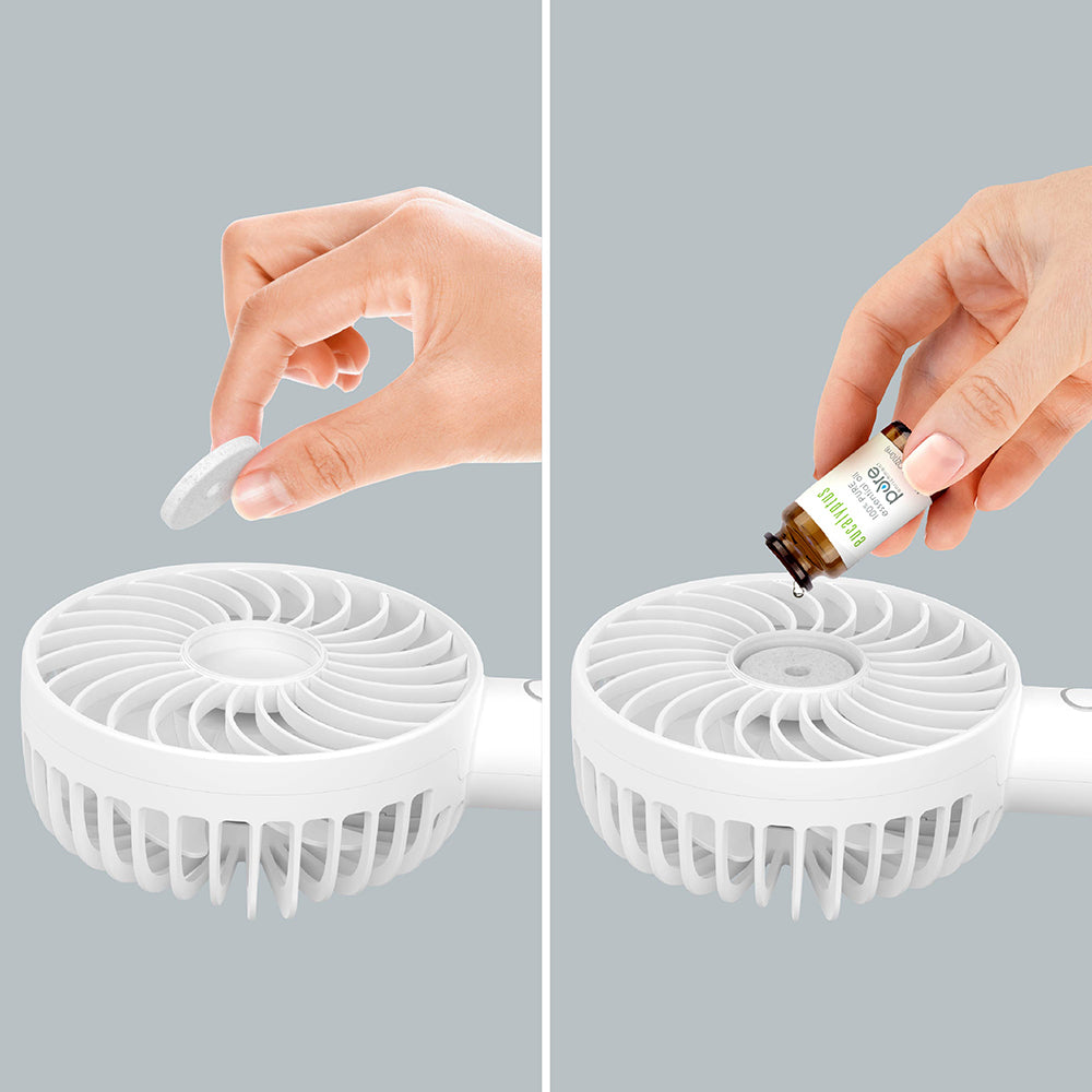 PureBreeze™ Rechargeable Handheld Fan Refill Scent Pads (10-Pack) - Image 2