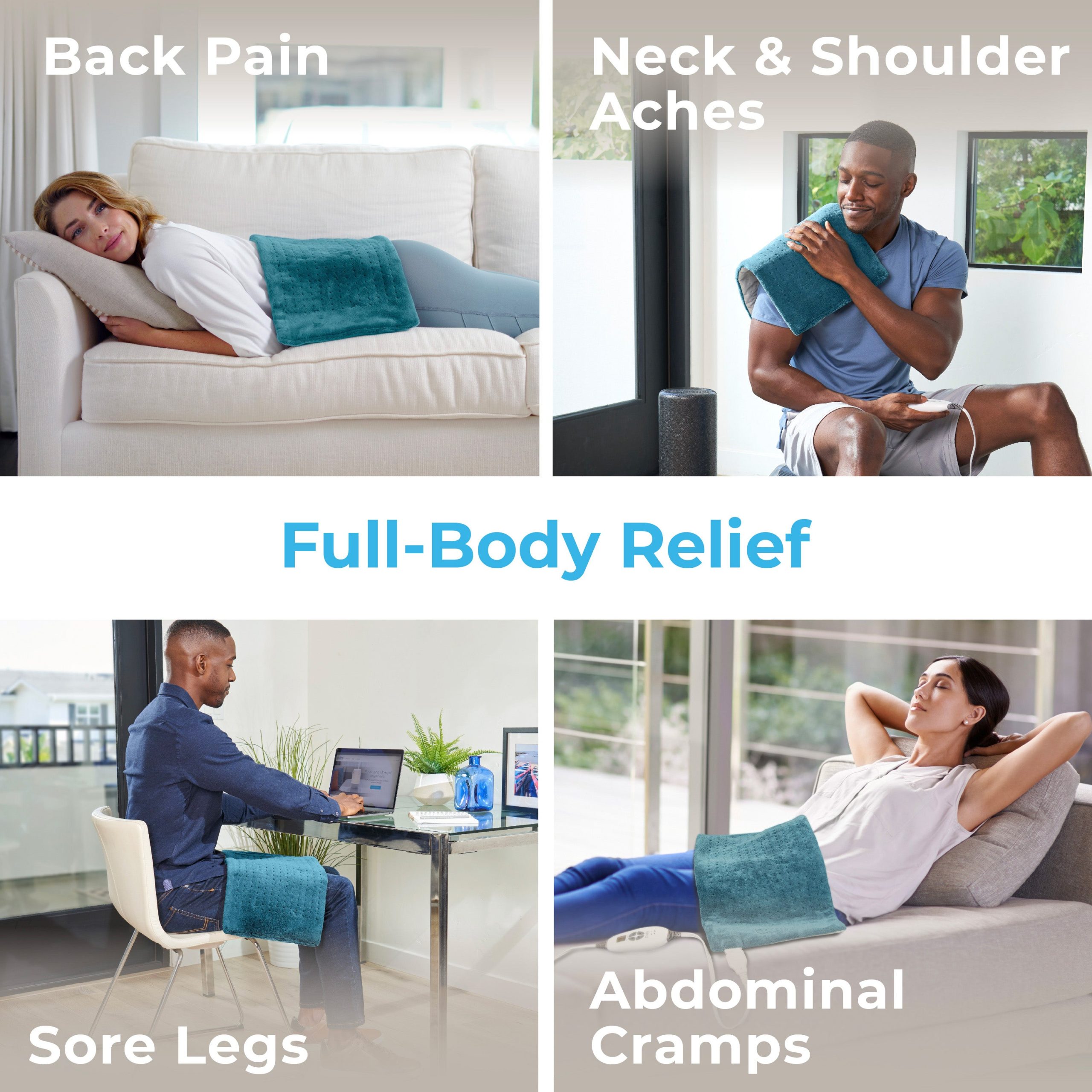 PureRelief XL Electric Heating Pad - Image 3