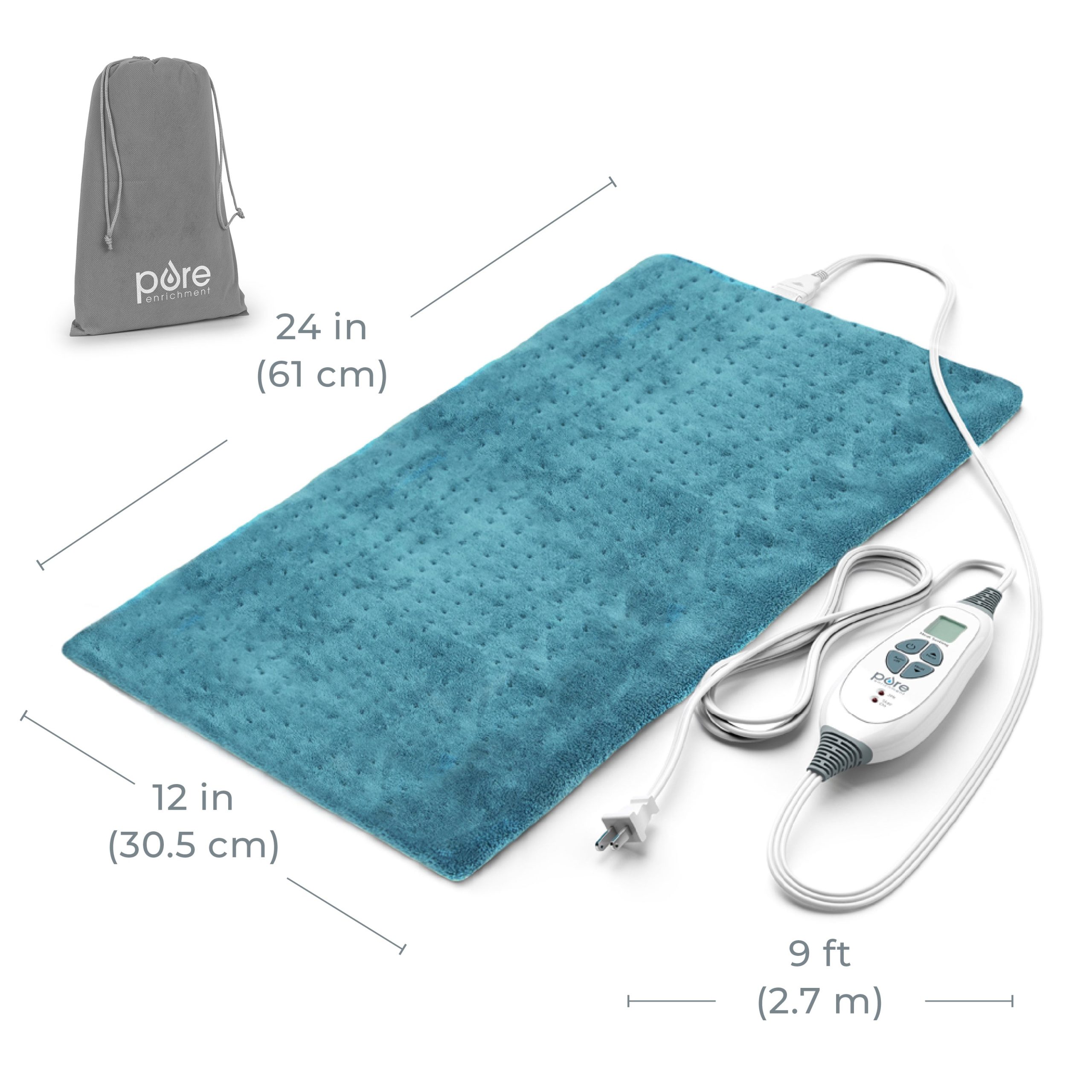 PureRelief XL Electric Heating Pad - Image 8