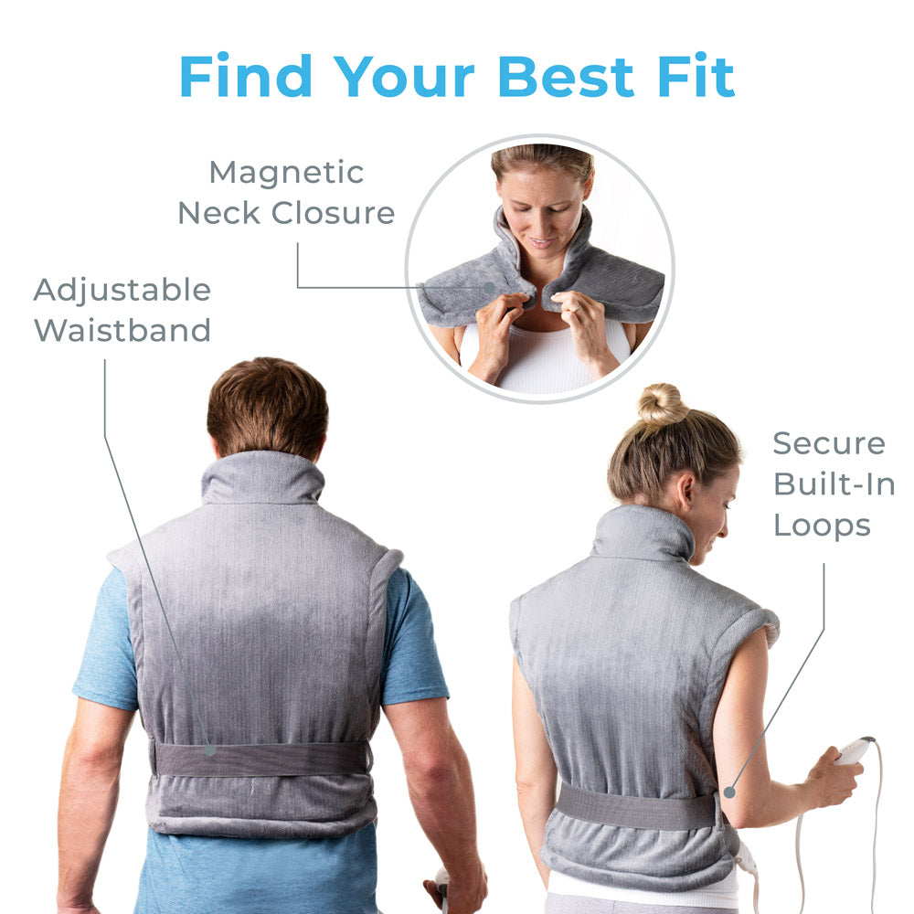 PureRelief XL Extra-Long Back & Neck Heating Pad - Image 4