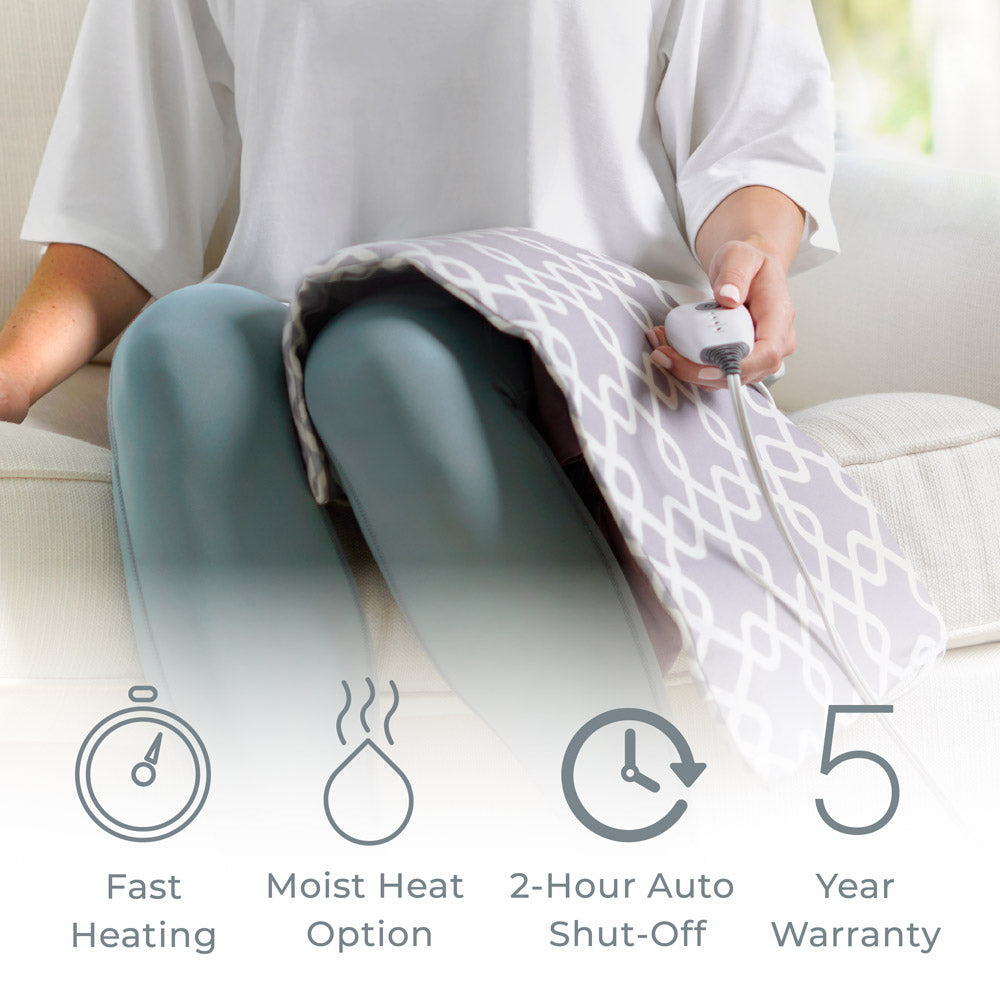PureRelief Express Designer Series Heating Pad 12 x 24 - Image 10