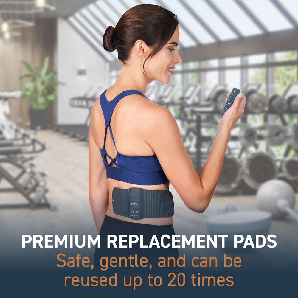 PurePulse™ Go Reusable Electrode Gel Pads - 5 Pack (10 Total Pads) - Image 2