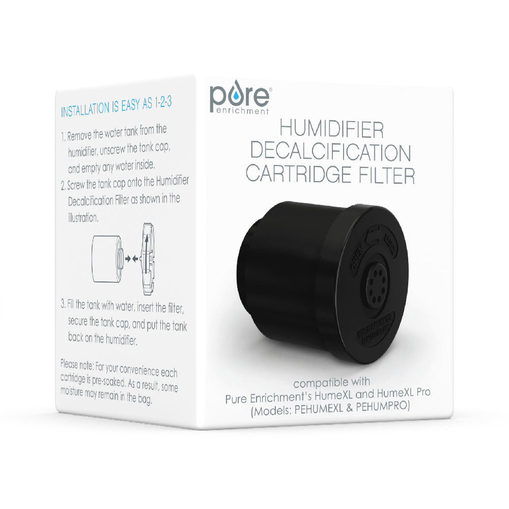 HUME™ XL & Pro Ultrasonic Cool Mist (PEHUMEXL & PEHUMPRO) - Humidifier Decalcification Cartridge Filter - Image 5