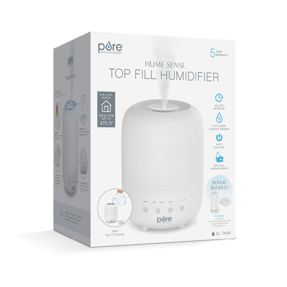 HUME™ Sense Bundle - 1 Humidifier. 1 Filter. & 10 Scent Pads - Image 9