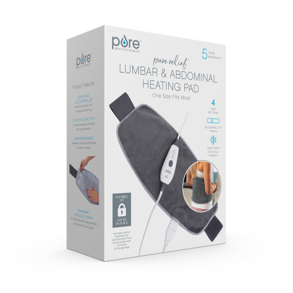 PureRelief Lumbar & Abdominal Heating Pad - Image 7