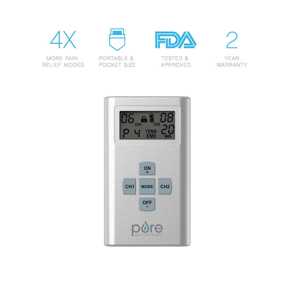 PurePulse™ Pro Advanced TENS Electronic Pulse Stimulator - Image 3