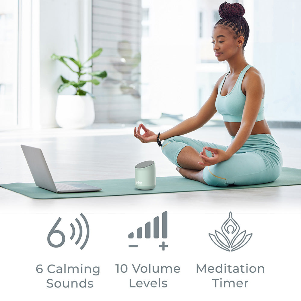 WAVE™ Mini Zen Soothing Sound Machine - Tranquil Green - Image 3