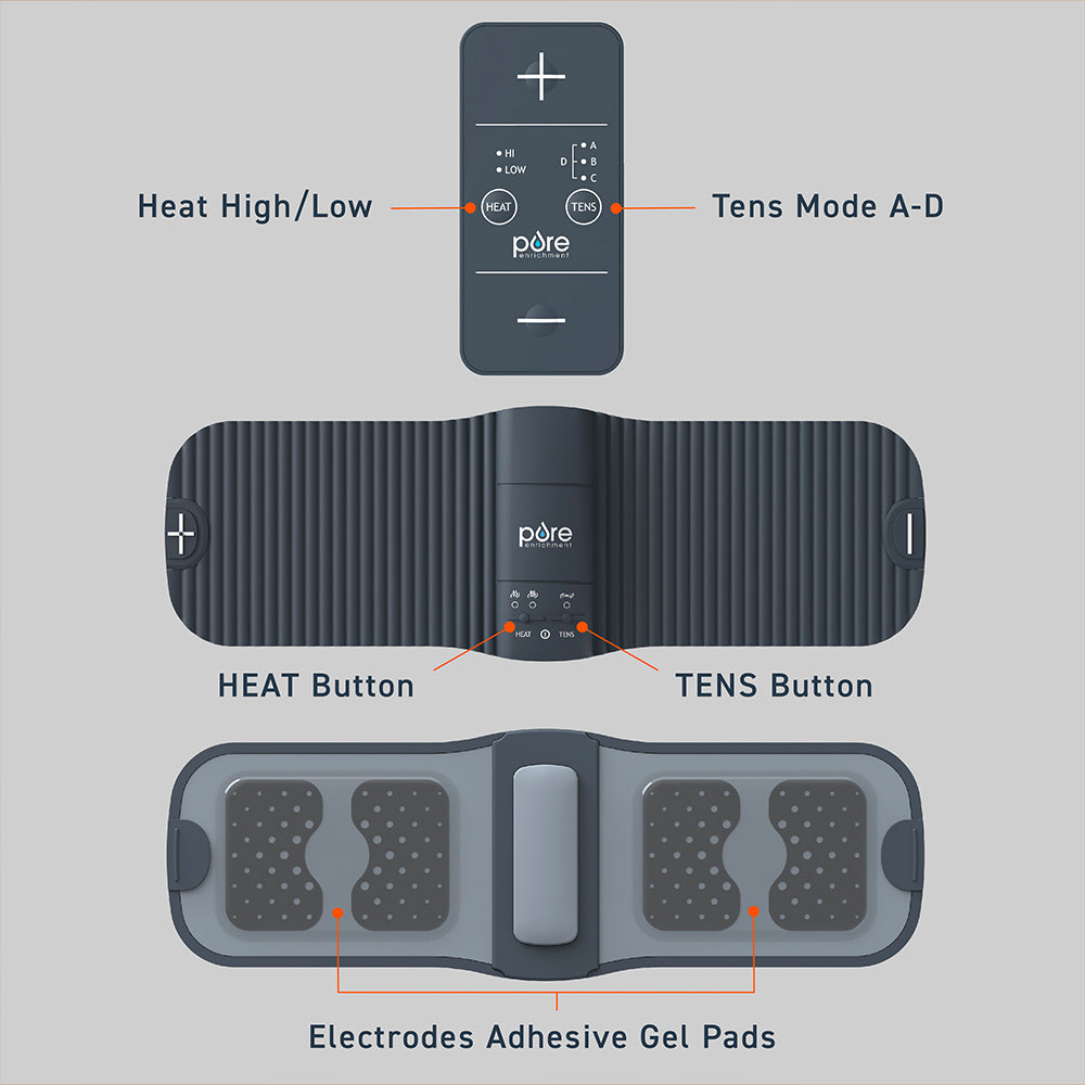 PurePulse™ Go Wireless TENS Therapy + Heat - Image 5